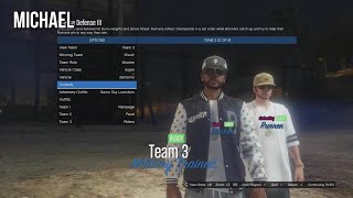 Were Making Memories  GTA V  Offense Defense w James Buckley  Live Gameplay [upl. by Anastase719]