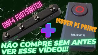 Pedaleira Mooer p1  Foot GWF4 Wireless ASSISTA ATÉ O FINAL [upl. by Demetria]