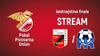 Tabor Sežana  Drava Ptuj Pokal Pivovarna Union 202425  tretji krog  STREAM [upl. by Nahsor]