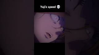 Yuji is faster than flash💀🙏 anime yujiitadori jujutsukaisen gojo [upl. by Ardolino]