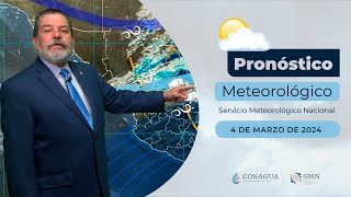 4 de marzo de 2024 Pronóstico del Tiempo 18h [upl. by Yle924]