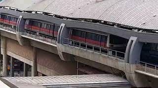 Stalled train at Joo Koon being towed away [upl. by Alliw]