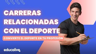 Las 6 Mejores CARRERAS relacionadas con el DEPORTE 🎓🏅 [upl. by Avram996]