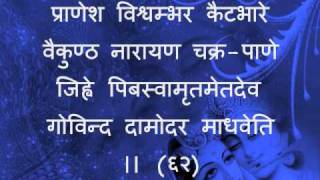 Govind Damodar Stotram Part 33 [upl. by Hartill]