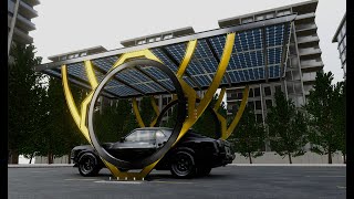 Modern Solar Carport TEZCAN Type 2 [upl. by Jorge]