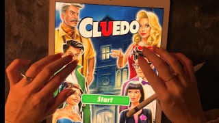 😴 iPad ASMR  25 HOURS 🧡  Playing Cluedo on ALL boards  Clicky Whispers amp Writing Sounds [upl. by Aloz]