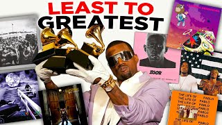 From WORST to BEST top 10 grammy winning rap albums [upl. by Renmus335]