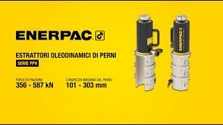 Estrattori oleodinamici di perni serie PPH Metric  Enerpac [upl. by Anytsirhc598]