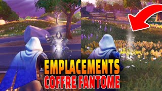 Fouiller un Coffre Fantome Enterré ou un coffre Rare sur Fortnite  Emplacement Coffre [upl. by Yorgen]