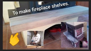 How to make an oak mantelpiece joinery design Raits Hots [upl. by Arikaahs]