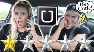 PICKED UP MY GIRLFRIEND IN AN UBER UNDER DISGUISE Parody [upl. by Salokin375]