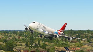 The Most Dangerous Plane Landing  Emergency And Crosswind Landing Gone wrong 2025 EPS1 [upl. by Kikelia70]