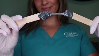 Cirépil Tattoo Wax Underarms Application [upl. by Silas]