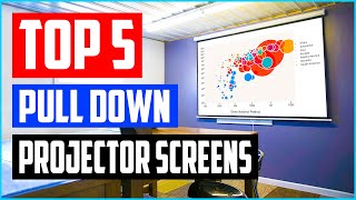 Top 5 Best Pull Down Projector Screens in 2021 Reviews [upl. by Matronna]