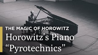 Horowitzs Piano quotPyrotechnicsquot  The Magic of Horowitz  Great Performances on PBS [upl. by Lonyer888]