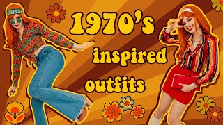 70s Inspired Vintage amp Retro Outfit Ideas  Lookbook [upl. by Herta177]