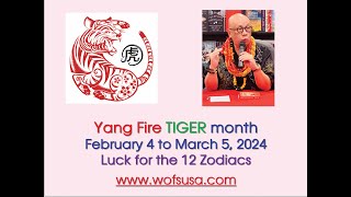 February 2024  Update the luck of the 12 Chinese Zodiacs [upl. by Suilienroc]