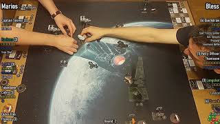 XWING 20  Quickdraw Scorch Longshot Upsilon vs Zuckuss 4LOM Talonbane Seevor Esc Craft [upl. by Luapsemaj39]