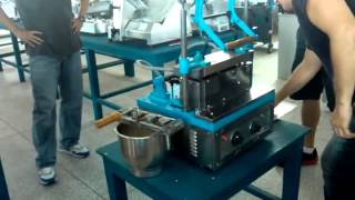 Commercial Soft Ice Cream Cone Making Machine TTET4B [upl. by Paola]