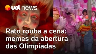 Ratos Lady Gaga Minions Assassin’s Creed os memes da cerimônia de abertura das Olimpíadas 2024 [upl. by Barna]