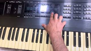 ENSONIQ TS 10 SEKVENSORDA TEZ VA ONSON ZAPIS QILISH [upl. by Grondin]