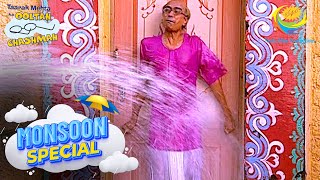 Champaklal Struggles At The Water Tanker  Taarak Mehta Ka Ooltah Chashmah  Monsoon Special [upl. by Yeoj]