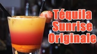 Cocktail Une Tequila sunrise [upl. by Jacobo]