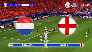 🔴 LIVE RCTI BELANDA VS INGGRIS  SEMIFINAL EURO 2024  NETHERLAND VS ENGLAND [upl. by Sokim]