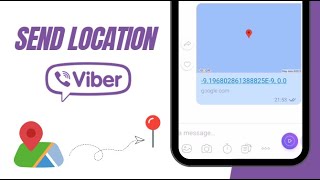 How to Share Location Directly from Viber [upl. by Nylatsyrc]