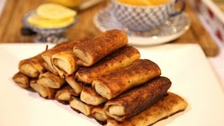 Meat Crepes Recipe  Blinchiki  Heghineh Cooking Show [upl. by Friedman]