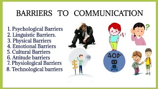 Barriers to communication  Communication Part 4  educationleaves [upl. by Ahsuatan]