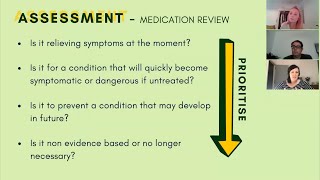 Polypharmacy the geriatricians approach  Bite sized learning from the MDTea Help Series [upl. by Lleirbag]