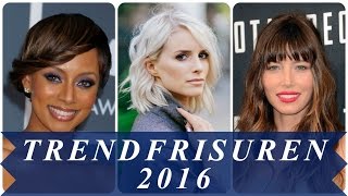 Trendfrisuren 2016 [upl. by Tanny753]