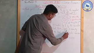 LECTURE20 MathematicsClass6Factors amp MultiplesDivisibility Test 6 amp 8 Mathedesire Academy [upl. by Sherlock]