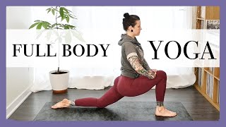 15 Minute FULL BODY Yoga Flow  All Levels [upl. by Shugart336]