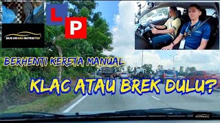 Kereta Manual  Latihan Memandu Di Jalan Raya  Laluan B  Desalita [upl. by Anival]