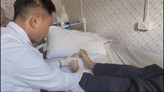 Ankle joint mobilization duty time [upl. by Royce]