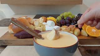 Cheese Fondue food [upl. by Lenzi465]