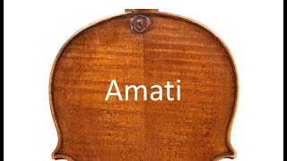 The AMATI Family of Violin Makers [upl. by Darin]