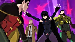 Raven Saves Robin  Justice League Dark Apokolips War EarthsMightiestHeroes [upl. by Fonsie]