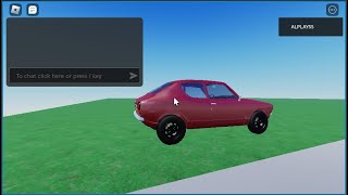 My Car ROBLOX SneakPeek 1 [upl. by Arannahs]