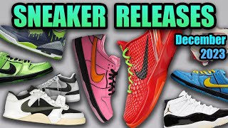 The BEST Sneaker Releases In DECEMBER 2023  SHOCK DROP Soon [upl. by Acissey]