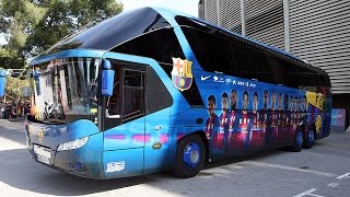 EL AUTOCAR DEL FC BARCELONA [upl. by Narmis292]