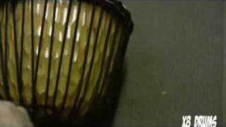 How to Tune a Djembe PART 2  Djembe Tuning Demonstration [upl. by Supmart221]