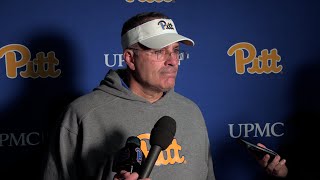 Pitt Football  Postgame vs Syracuse  Pat Narduzzi  11112023 [upl. by Sol]