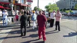 Duck Dunn Funeral Procession on Beale Street Memphis TN May 23 2012 [upl. by Nrevel]