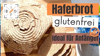 Das musst du probieren Saftigstes Haferbrot Glutenfrei und so einfach [upl. by Xenia]