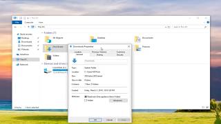 How to Change or Restore Downloads Folder Icon in Windows Tutorial [upl. by Nodnal407]