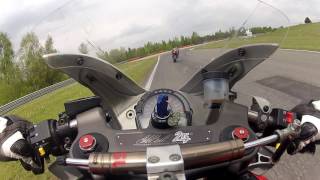 Most racetrack Buell 1125 R  catch them with torque [upl. by Annasiul14]