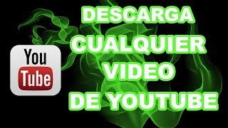 Como descargar videos de youtube gratis y sin programas [upl. by Fowkes]